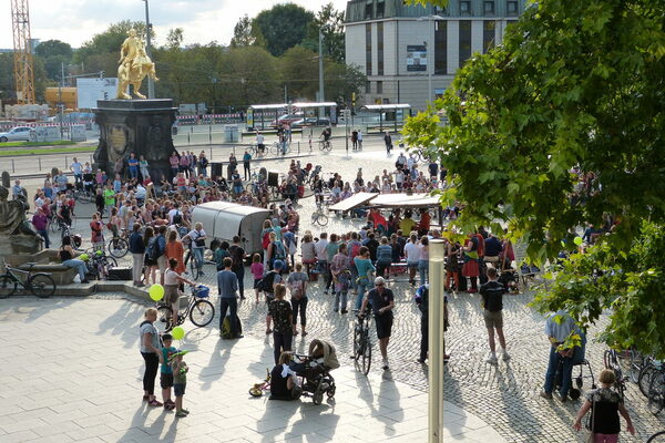 Straßentheater am Goldenen Reiter, 2020