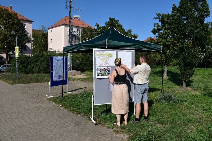 Öffentliche Projektvorstellung und Ideenaustausch mit Anwohnenden