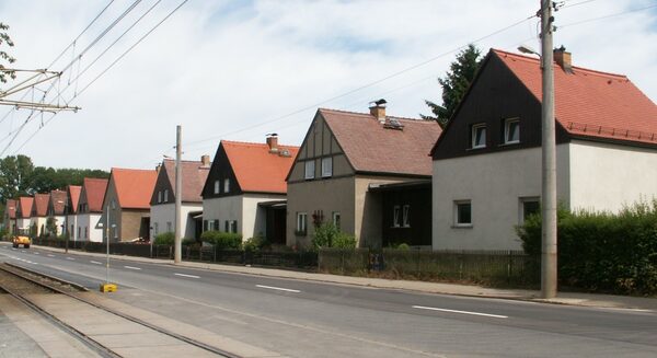 "D-Zug-Häuser" auf dem Moritzburger Weg