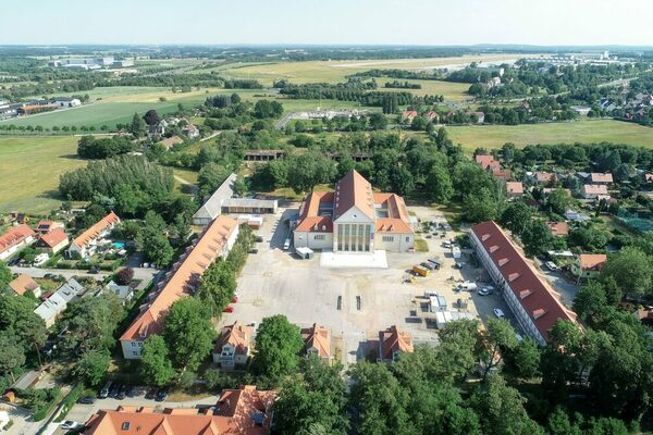 Areal vom Festspielhaus Hellerau