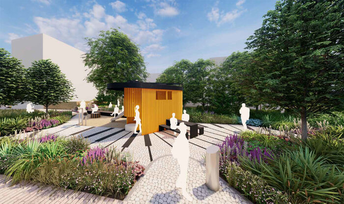 Visualisierung Quartierstreff Schützengarten