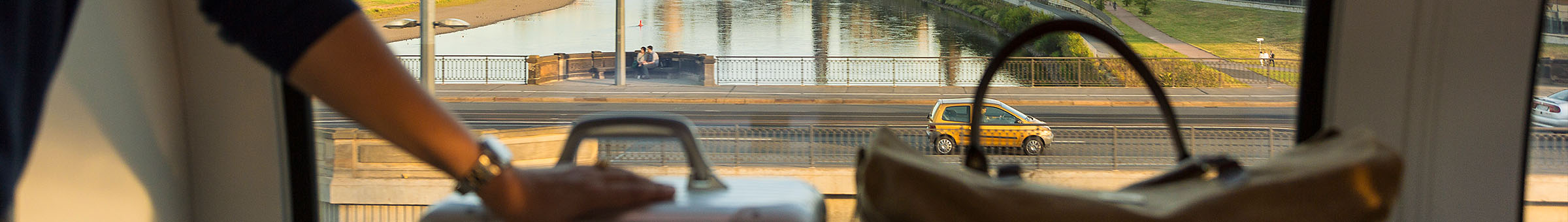 Anreise und Ankunft in Dresden